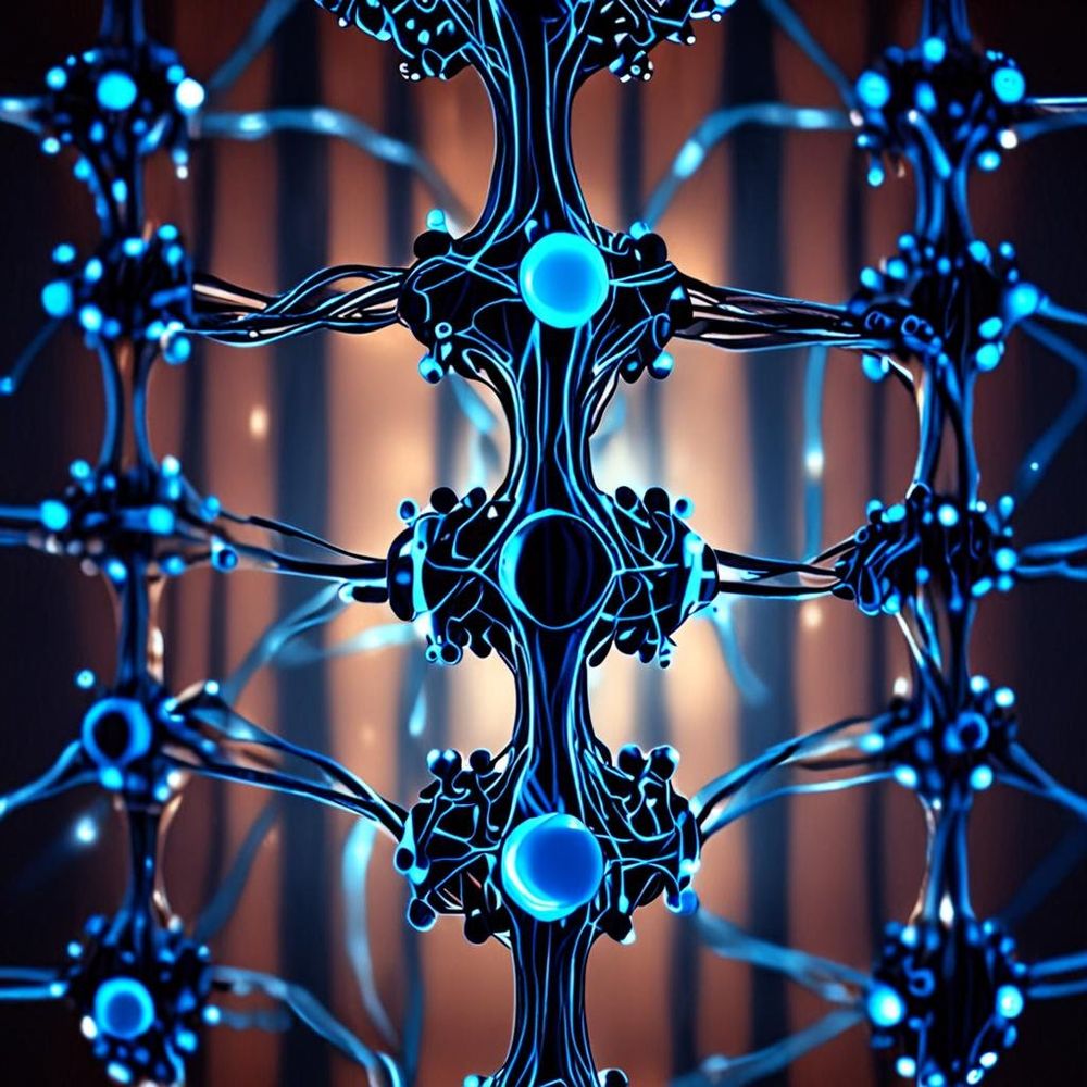 AI-generated tech visualization