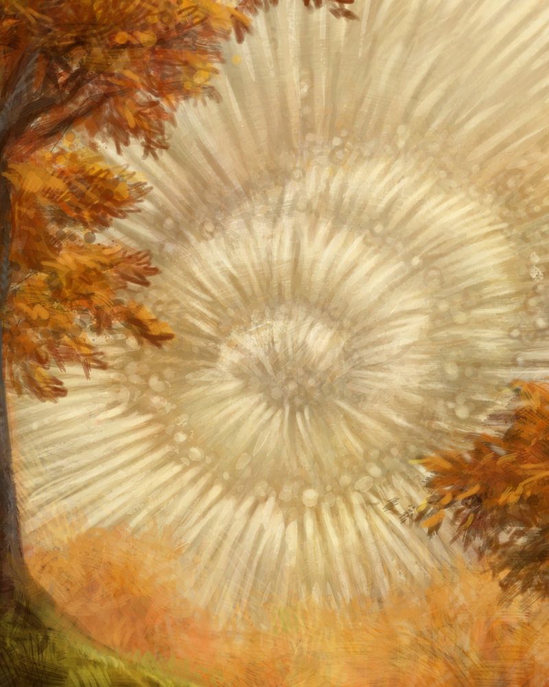 forest, autumn park, tree