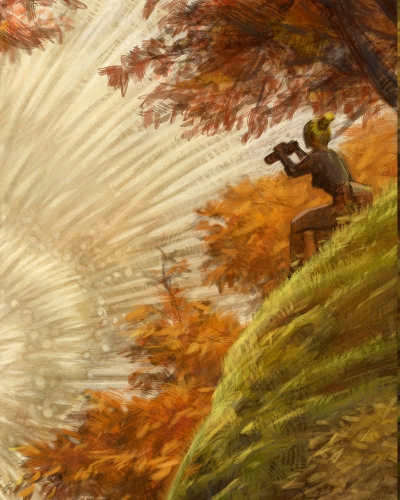 forest, autumn park, tree