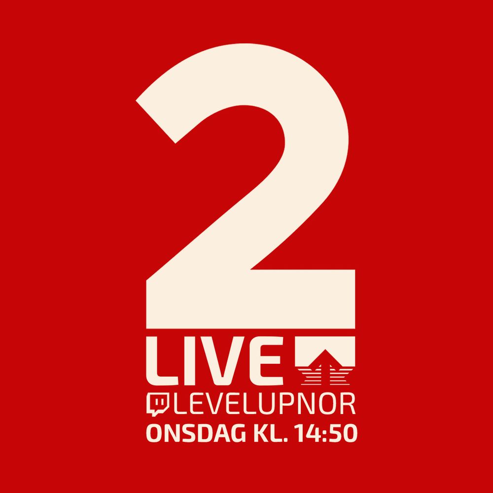 Switch 2 Direct - live på levelupnor på Twitch - onsdag fra kl. 14:50