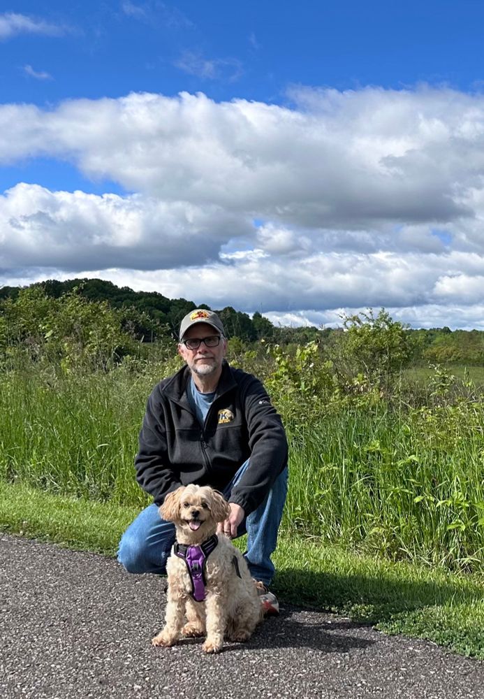 Carter and me at Tallmadge Meadows 