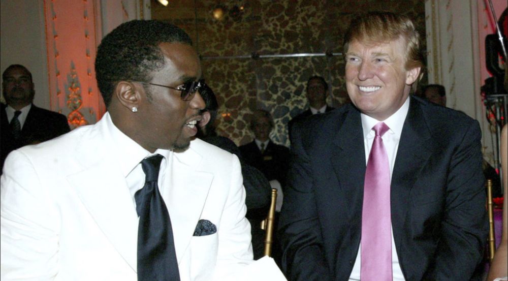 Trump with P Diddy