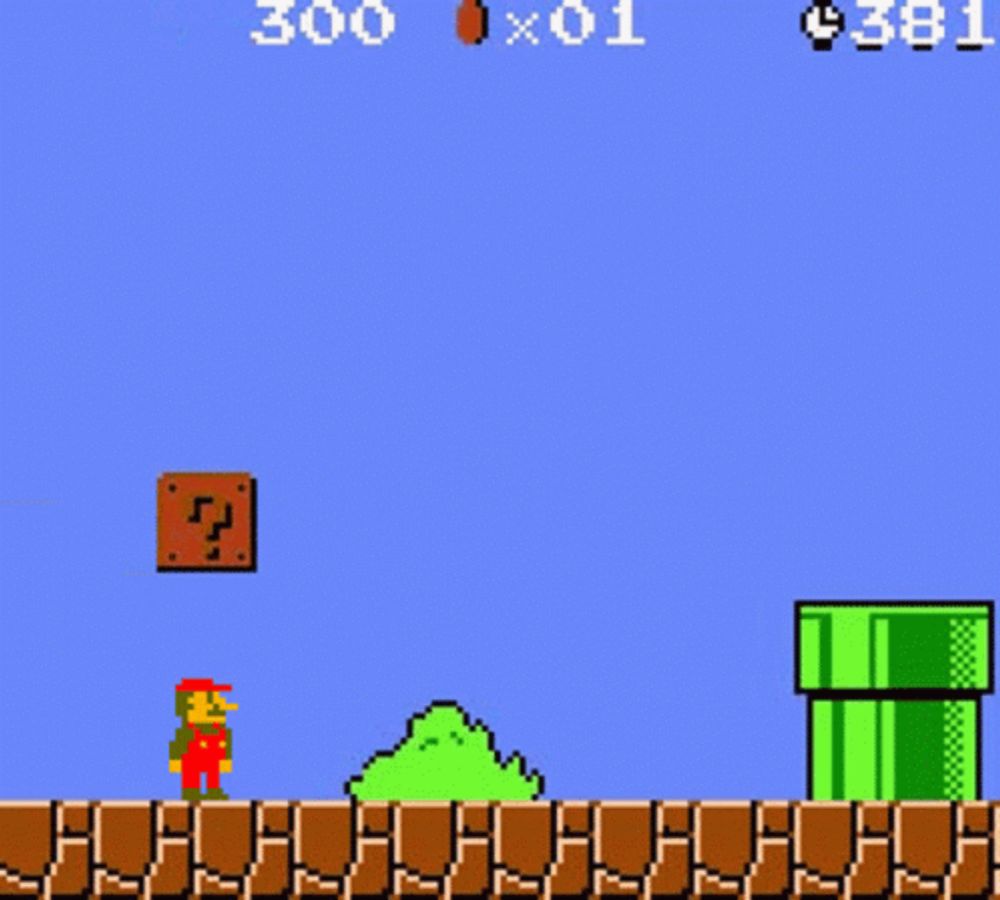 a screenshot of a video game shows a fireball and a yellow mario