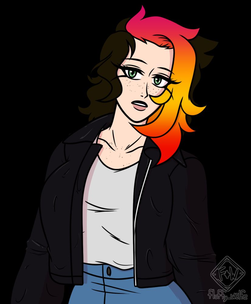 My OC Jane dressed up as Aya Brea from Parasite Eve. (2022)