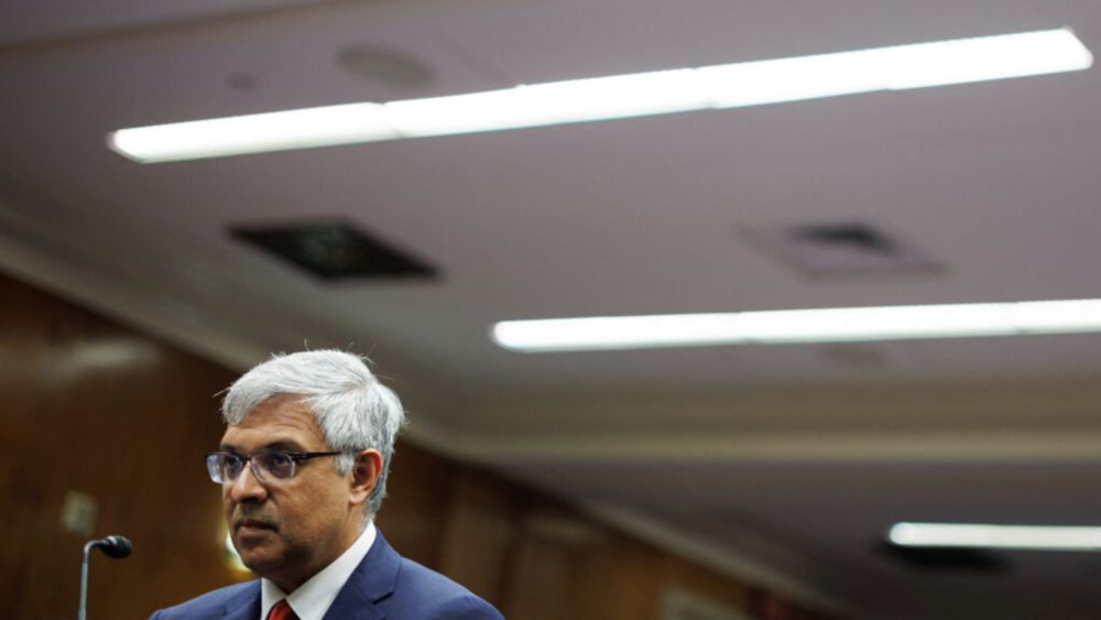 NIH Director Jay Bhattacharya offered an explanation for the cancellation of mRNA vaccine contracts that didn't align with that of his boss, health secretary Robert F. Kennedy Jr.