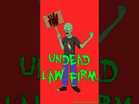 Even those beyond the grave need a lawyer now and again.  #horror #horrorfiction #horrorcomedy