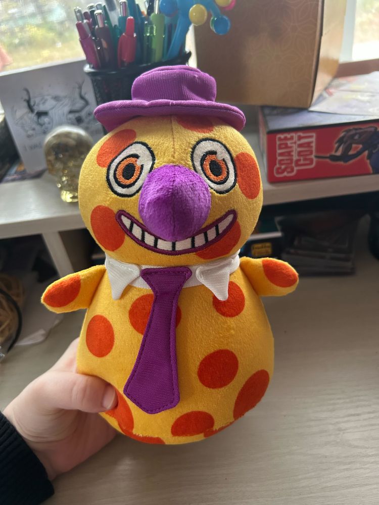 A plush version of Mr. Bonzo from The Magnus Protocol