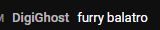 Comment reads "furry balatro"