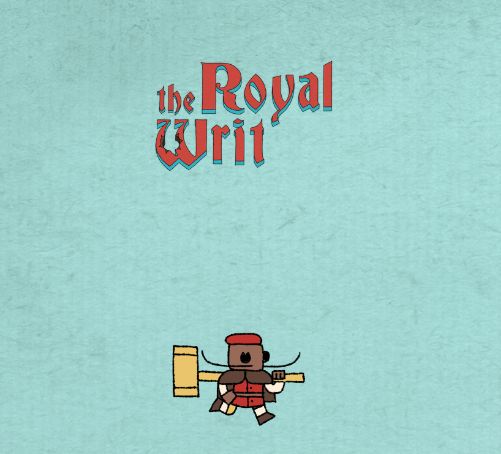 Baht a woodworking termite from The Royal Writ. He is small but mighty wearing a red uniform, hat, and brown cloak. He holds a large wooden hammer.