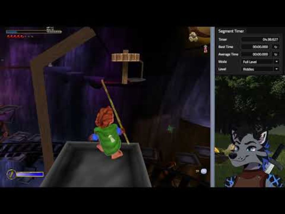 The Hobbit PC - Riddles In The Dark ARQ Glitchless Speedrun - 0m51s481ms
