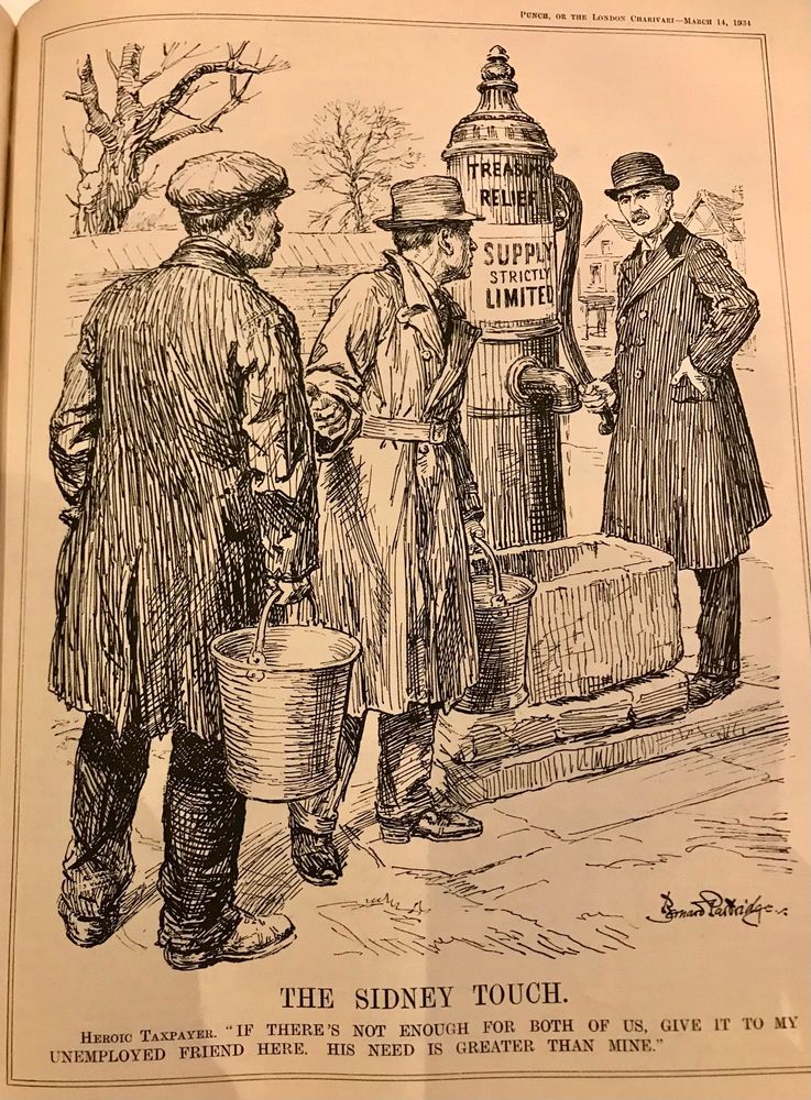 Heroic taxpayer “If there’s not enough for both of us. Give it to my unemployed friend here. His need is greater than mine.”