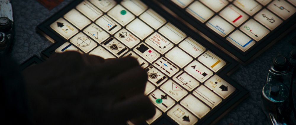 A keyboard in Alien