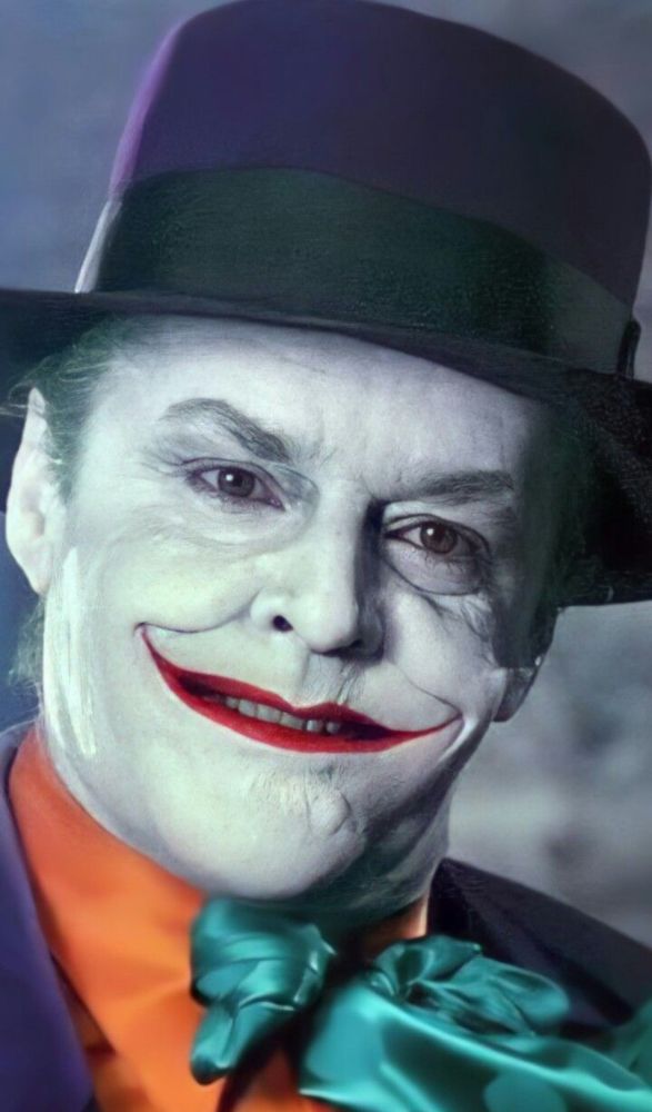 Jack Nicholson as The Joker