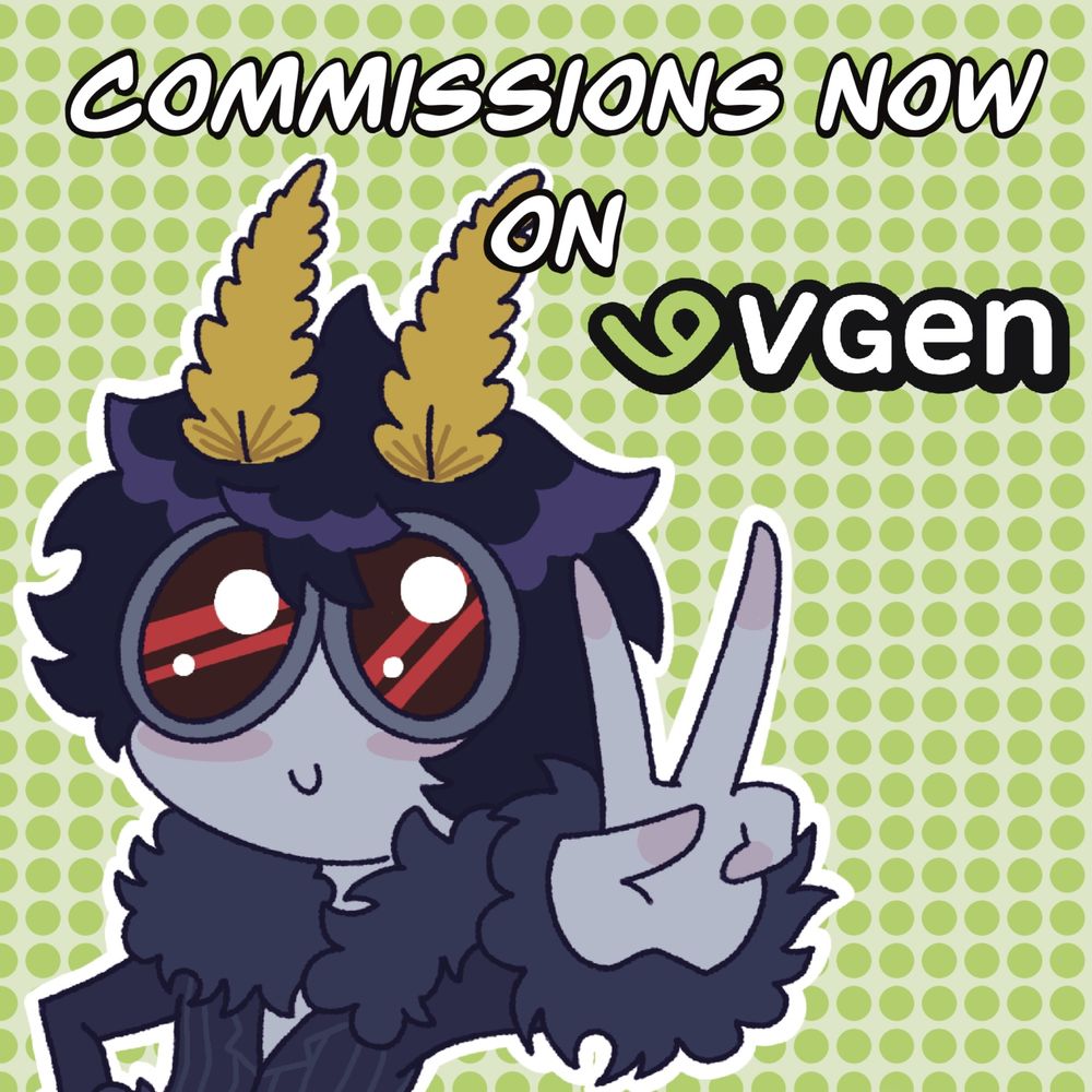 Commissions now on Vgen!

Image is dusk with the peace hand sign