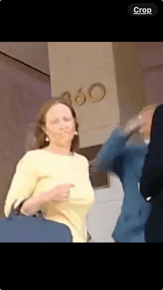 Buzz Aldrin punching landing denier