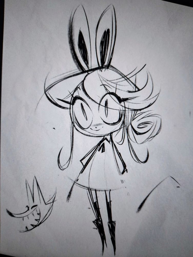 Bunny girl sketch