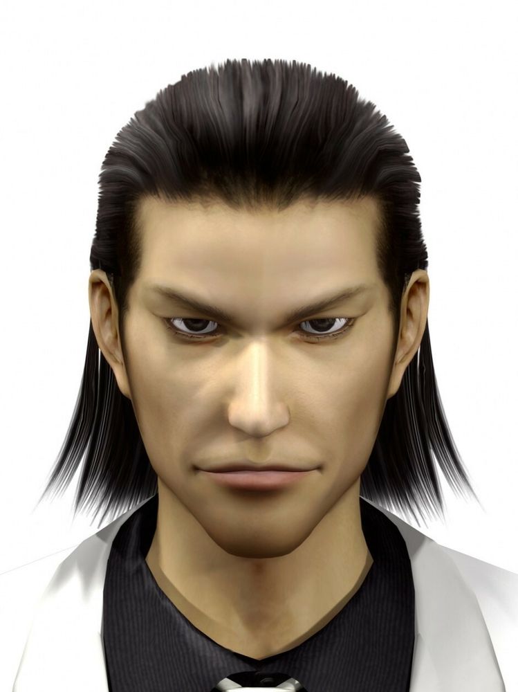 Akira Nishikiyama, the antagonist of the first Yakuza game. In the English dub of the game, he proudly yells "TEN YEARS IN THE JOINT MADE YOU A FUCKING PUSSY" several times during the fight. The english dub of this game is atrocious in the best way.