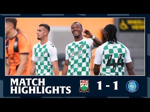 Match Highlights: Barnet 1-1 Wycombe