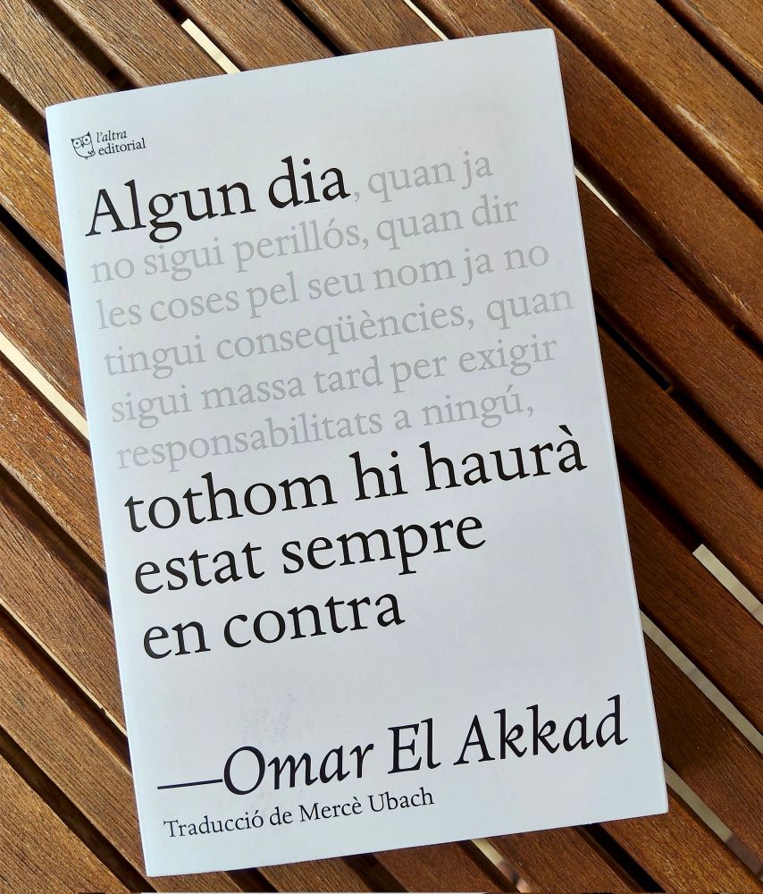 Llibre Omar El Akkad - L'Altra 