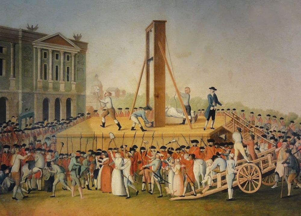 Execution of Marie-Antoinette.