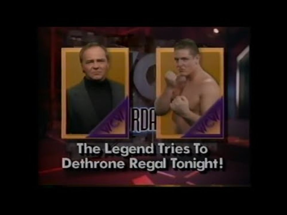 TV Title   Lord Steven Regal vs Larry Zbyszko   Saturday Night May 28th, 1994