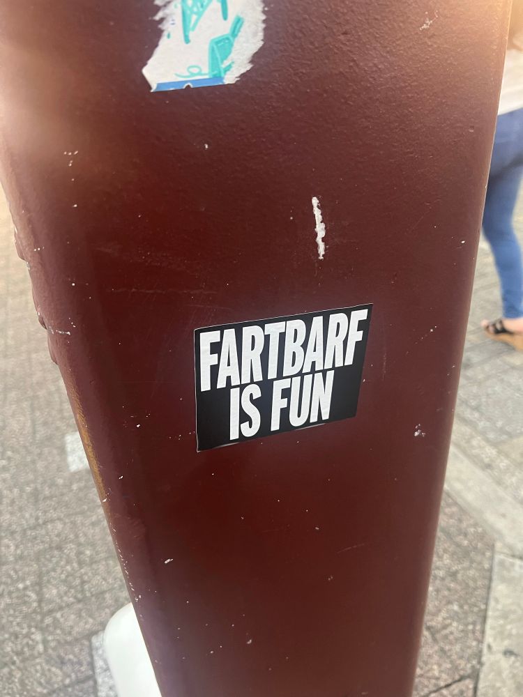 Fartbarf is fun