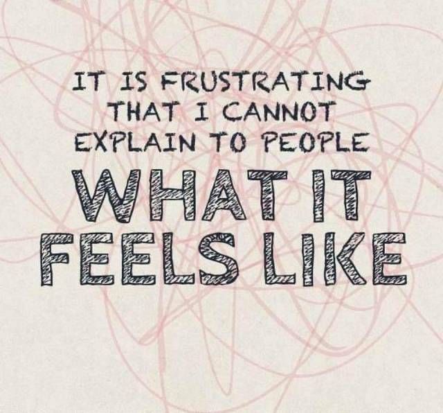 a page scribbled with crayon - it is frustrating that i cannot explain to people what it feels like