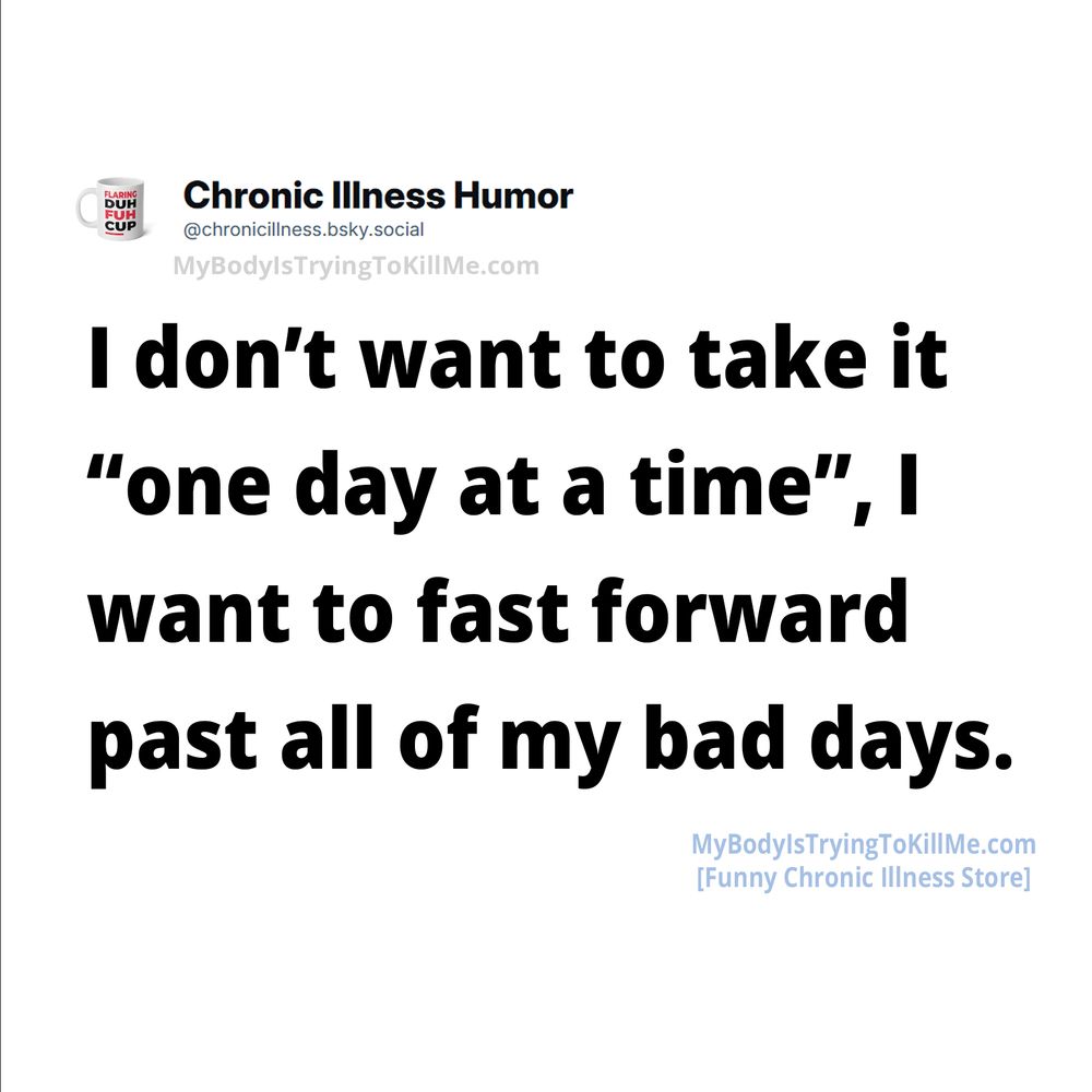 I don't want to take it 