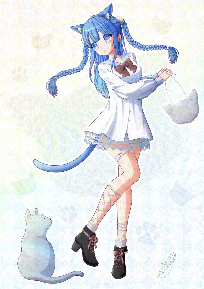 画像には学習妨害処理、ノイズを入れています