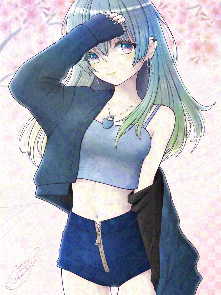 画像には学習妨害処理、ノイズを入れています