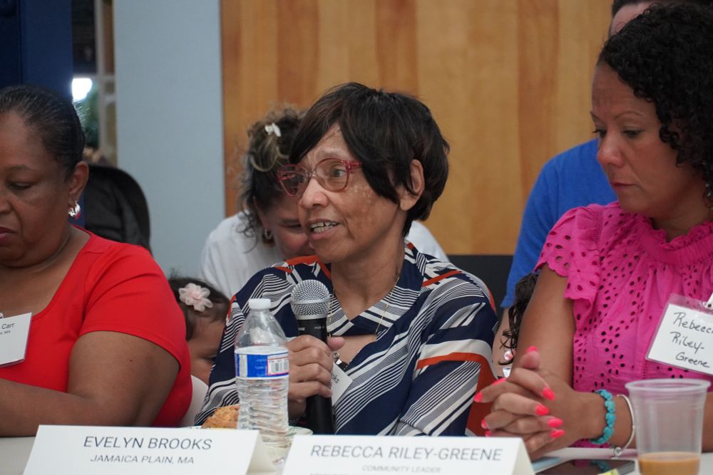 An impacted senior from Jamaica Plain talks about how devastating the cuts to food assistance will be for her. 