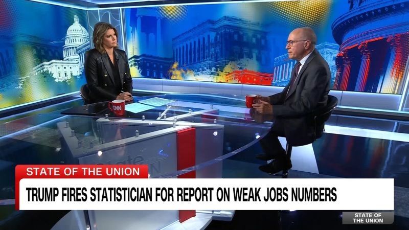 Former Commissioner for the Bureau of Labor Statistics William Beach criticizes the President for accusing the bureau of manipulating data for political purposes and what it could mean for American tr...