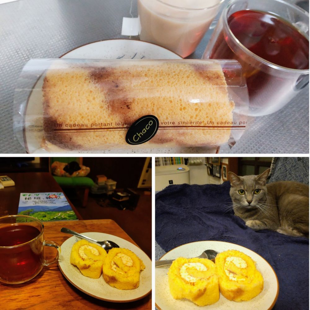 珈琲より紅茶が合うかな…