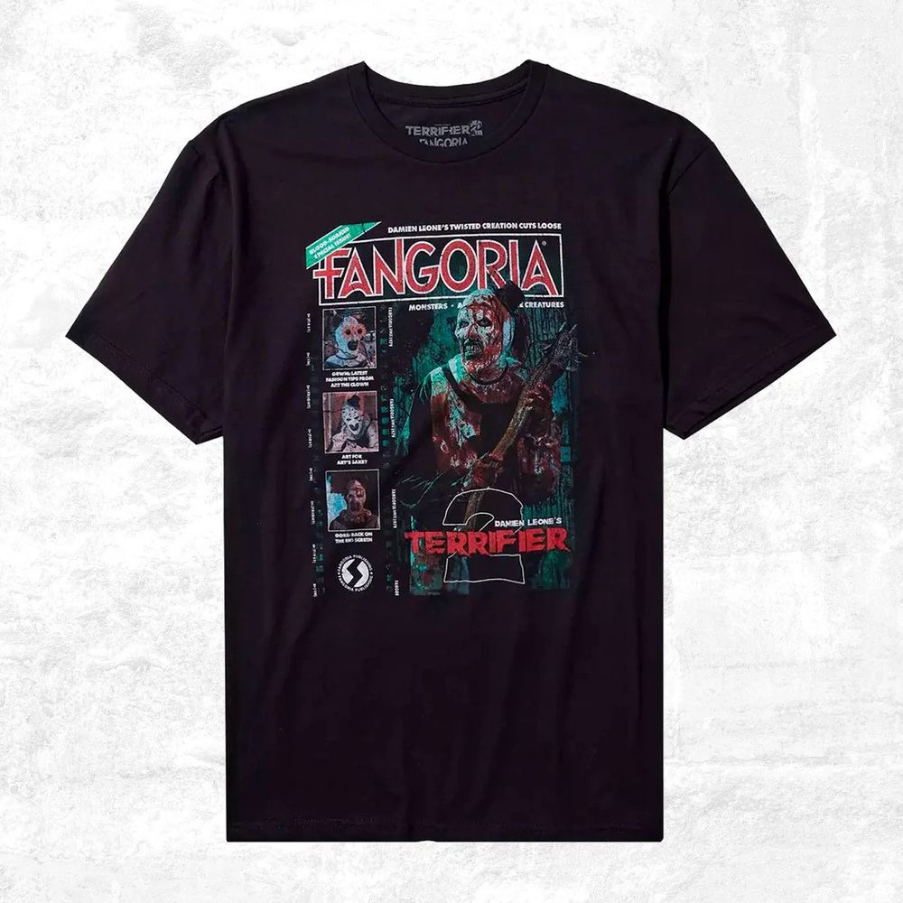 FANGORIA TERRIFIER 2 Cover T-Shirt