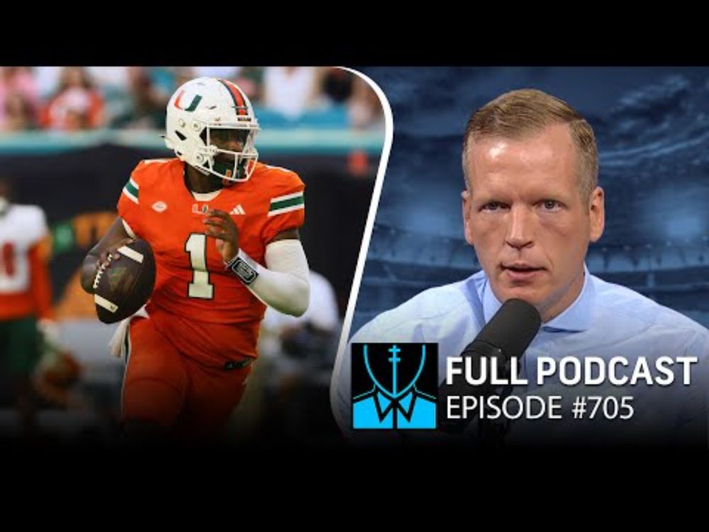 Vikings pass on Rodgers; Best arm in 2025 Draft | Chris Simms Unbuttoned (FULL Ep. 705) | NFL on NBC