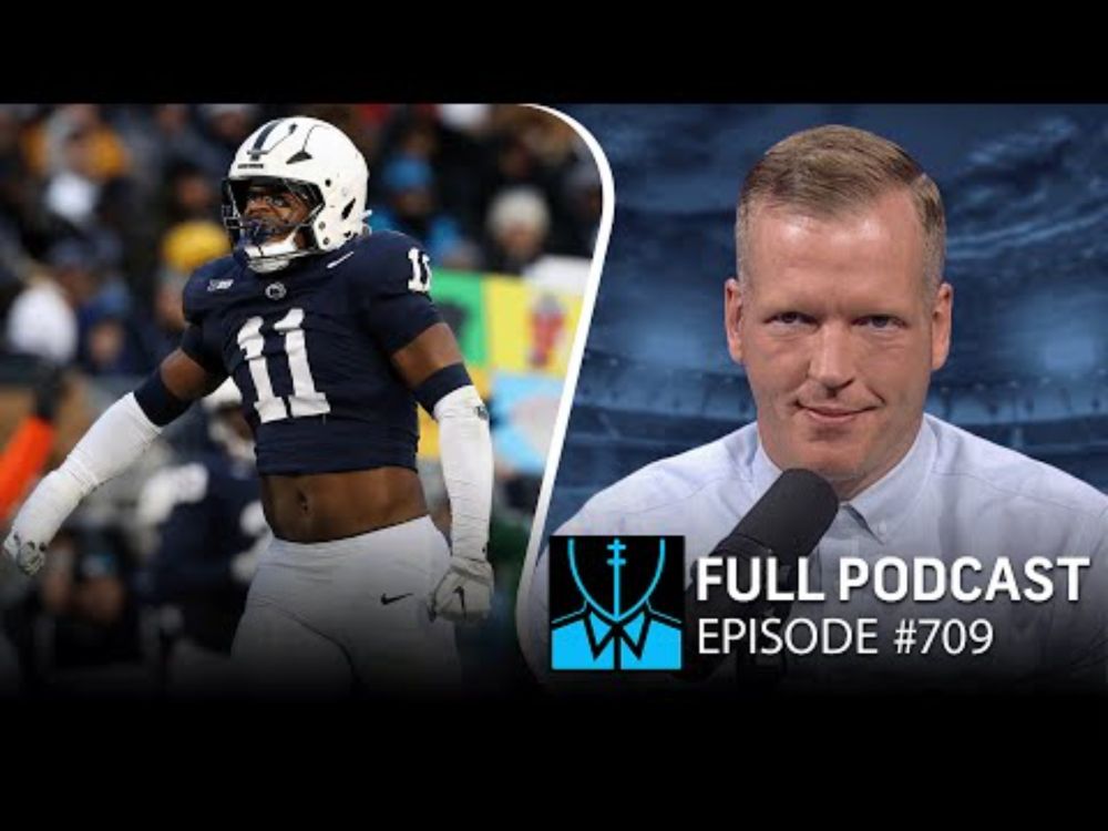 2025 Draft EDGE Ranks: "The Carter Comet" | Chris Simms Unbuttoned (FULL Ep. 709) | NFL on NBC
