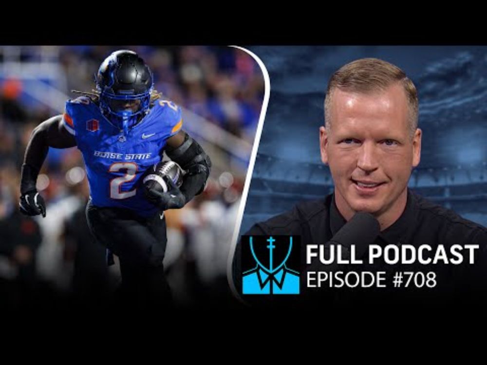 2025 Draft RB Ranks + GUEST: Chris Johnson | Chris Simms Unbuttoned (FULL Ep. 708) | NFL on NBC