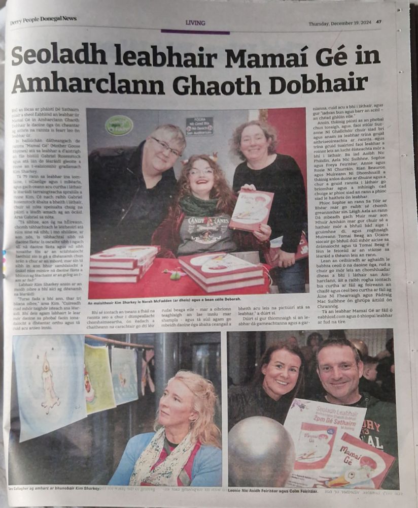 Pictiúr den alt ón Donegal News le grianghraif den tseoladh