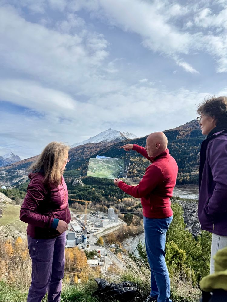 Photo des impacts des constructions d’une descenderie