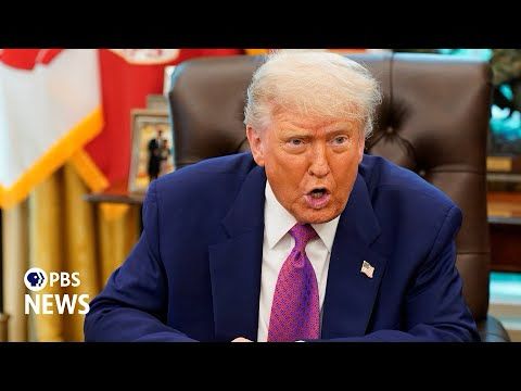 WATCH: Trump says people who protest military parade 'will be met with very heavy force'