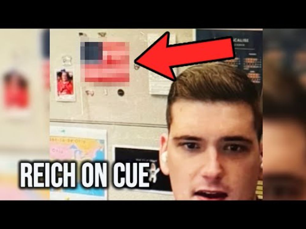 GOP Rep PANICS After Nazi Flag Spotted In His Office