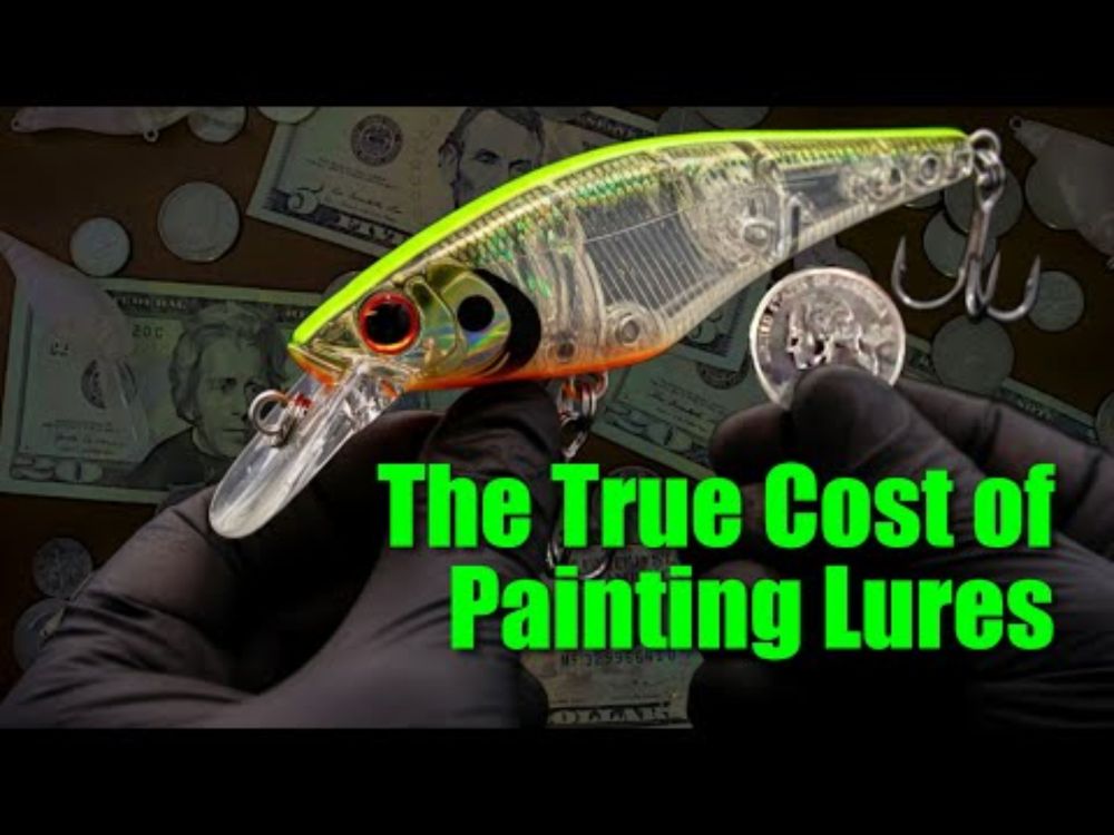 The True Cost of painting a lure