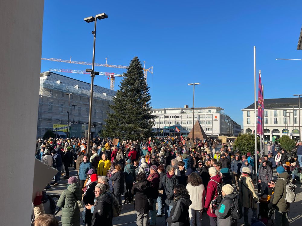 Karlsruhe gegen rechts, Demo 1. Februar 2025