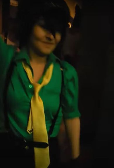 Naoto cosplay at a rave