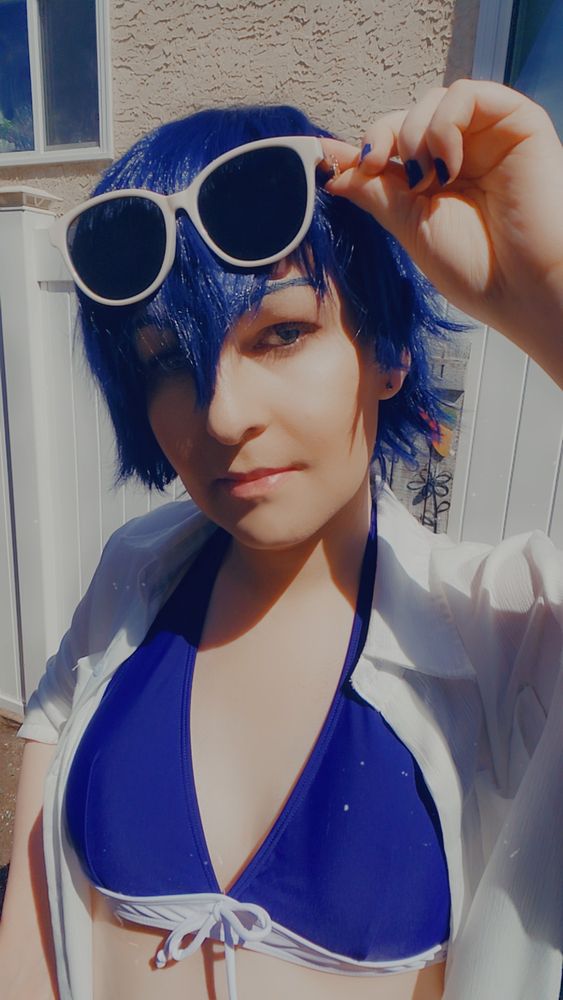 Naoto Shirogane Beach Cosplay