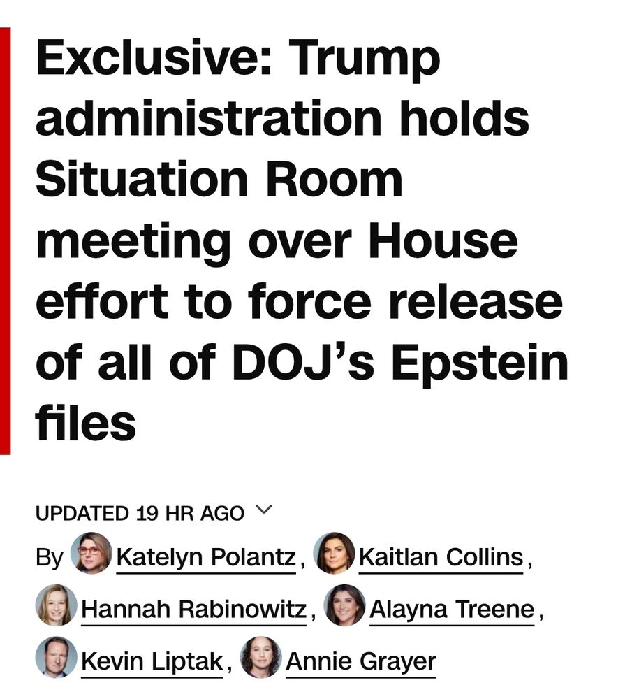 Exclusive: Trump administration holds Situation Room meeting over House effort to force release of all of DOJ’s Epstein files