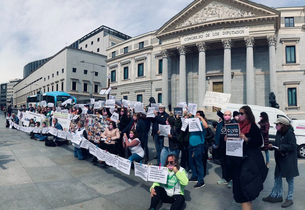 Long COVID protest in Madrid, Spain

Photo: @sebajones