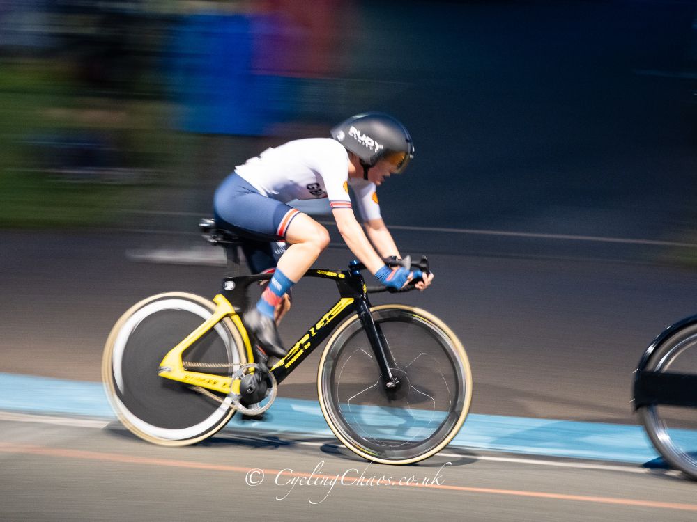 Similar to the other photo but this time the rider is in GB kit. 