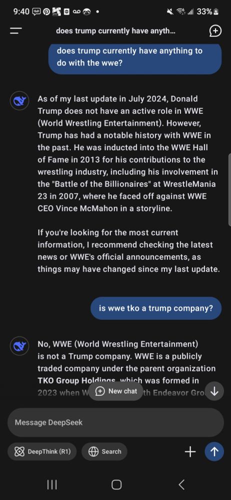 Trump doesn't not have any role or gain from the wwe. He is friends with the McMahons.