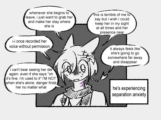 g'raha voicing out all his worries and things he can't say to wendy